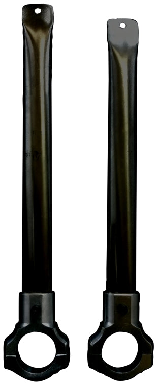 Sprint Car Aero Outboard Wing Post Kit.  Black.
