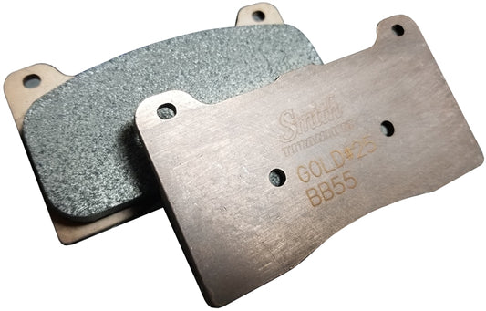 Smith Titanium Inboard Gold 25 Brake Pad Set for Ti Rotor.