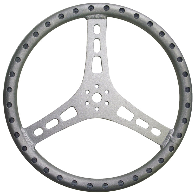 Steering Wheel.  15" Wide.  1 1/4" Tube.  Lightweight Aluminum.