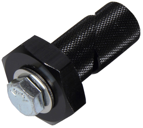 Ti22 Torsion Bar Retainer. Aluminum. Black.