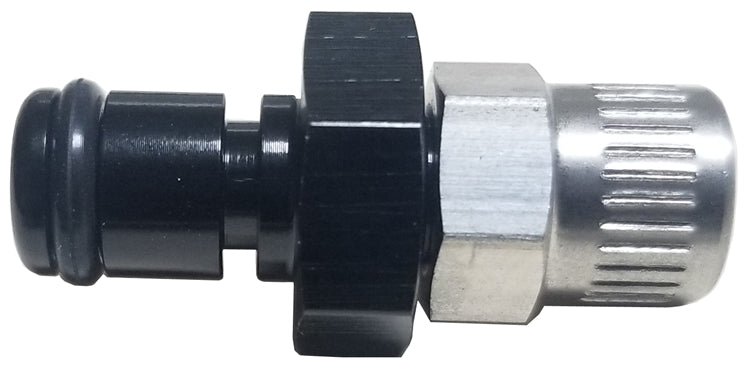 Aluminum Bleeder Male Hose End
