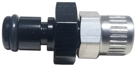 Aluminum Bleeder Male Hose End